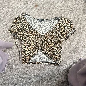 Cheetah Crop Top